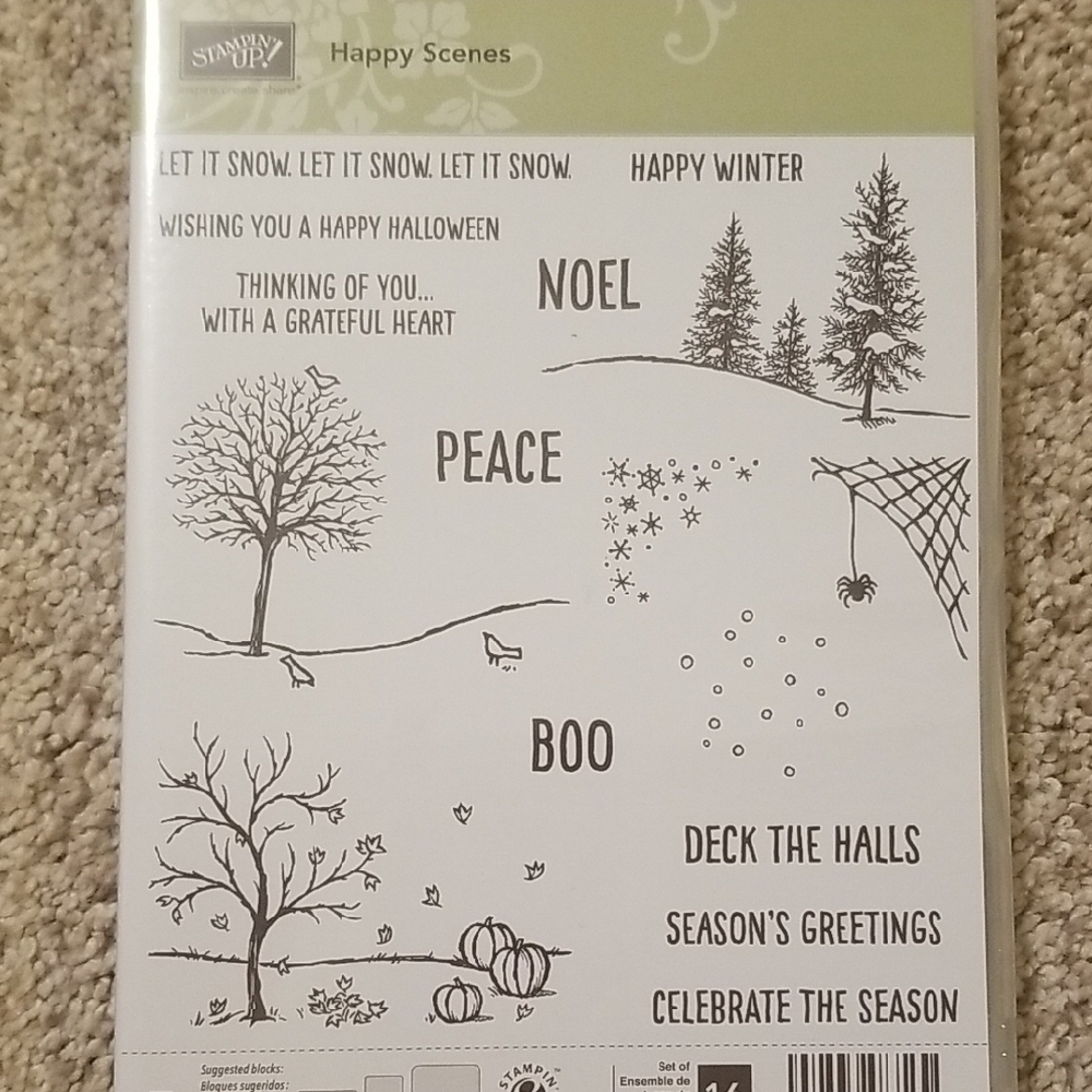 Stampin' Up! Happy Scenes Stamp Set
